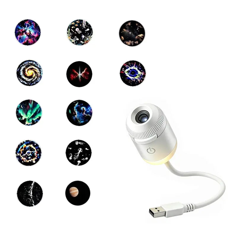 USB Galaxy Projector Night Light for Sweet Nights Wander among Stars in Your Bedroom Dream under Your Own Starry Sky