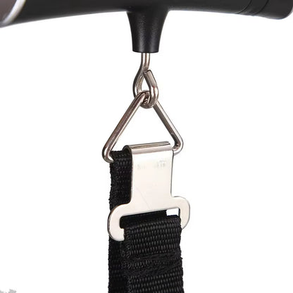Portable High Precision Scale Digital LCD Display Suitcase Travel Bag Hanging Steelyard Hook Balance Scale Tools 110Lb/50Kg